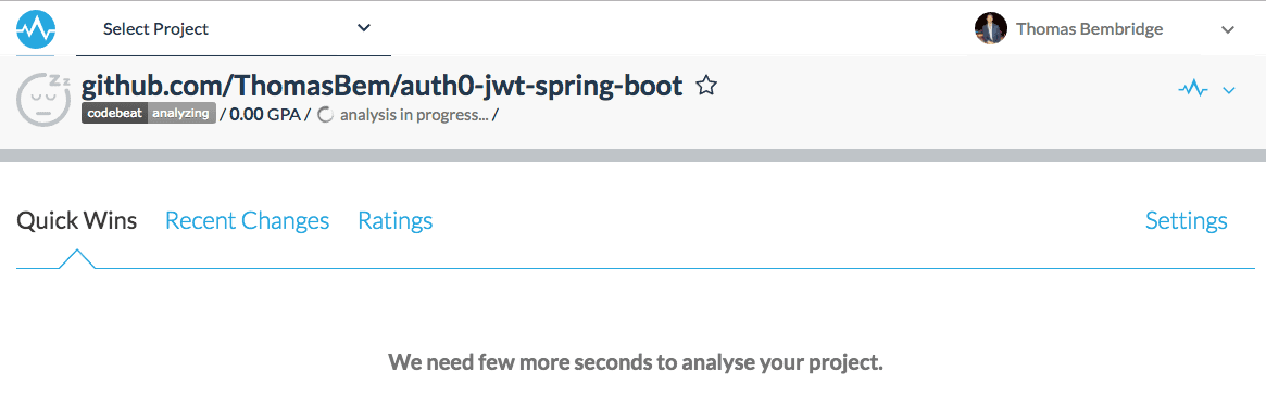 Codebeat - Initial analysis