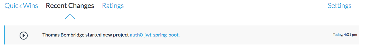 Codebeat - Recent changes